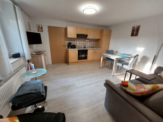 Wohn-/Esszimmer mit K&uuml;che